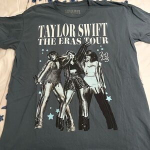 Taylor Swift The Eras Tour Charcoal Tee